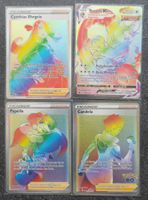 4xPokemon-Rainbow-Karten DE