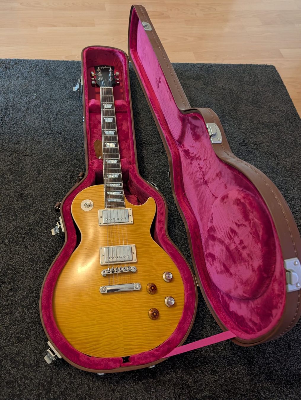 Strumenti musicali: Epiphone 1959 Les Paul Standard "Greeny" inkl. Case – Usato da Zürich venduto da Schmani_hu
