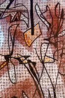 OTTO NEBEL (DE/CH 1892-1973) Goldgewebe, Mischtechnik, 1961