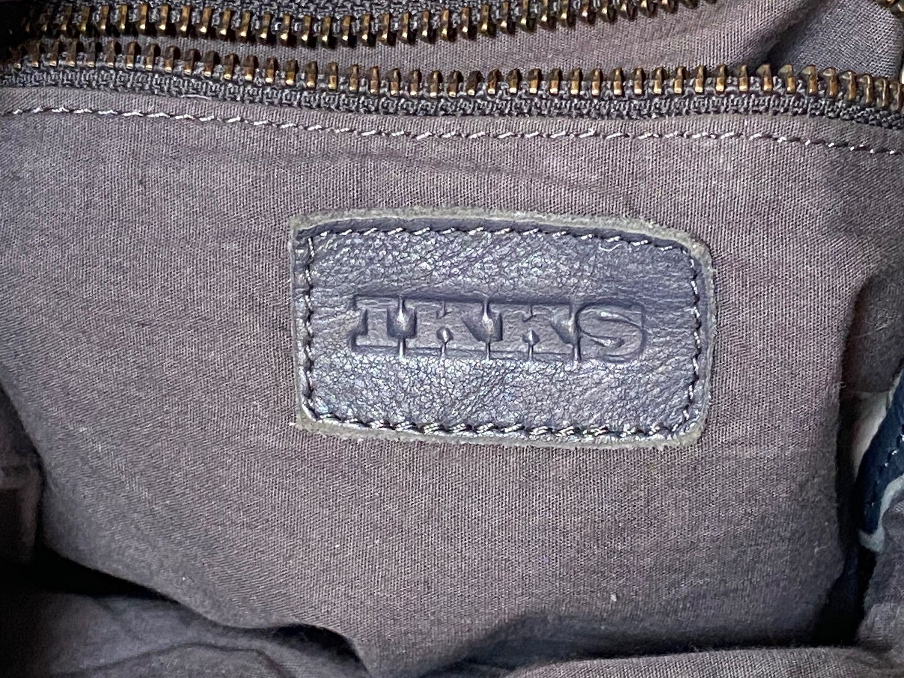 IKKS Taschen für Damen: Blaue Leder-Umhängetasche von IKKS – Gebraucht aus Estavayer-le-Lac von Mimmy02 3