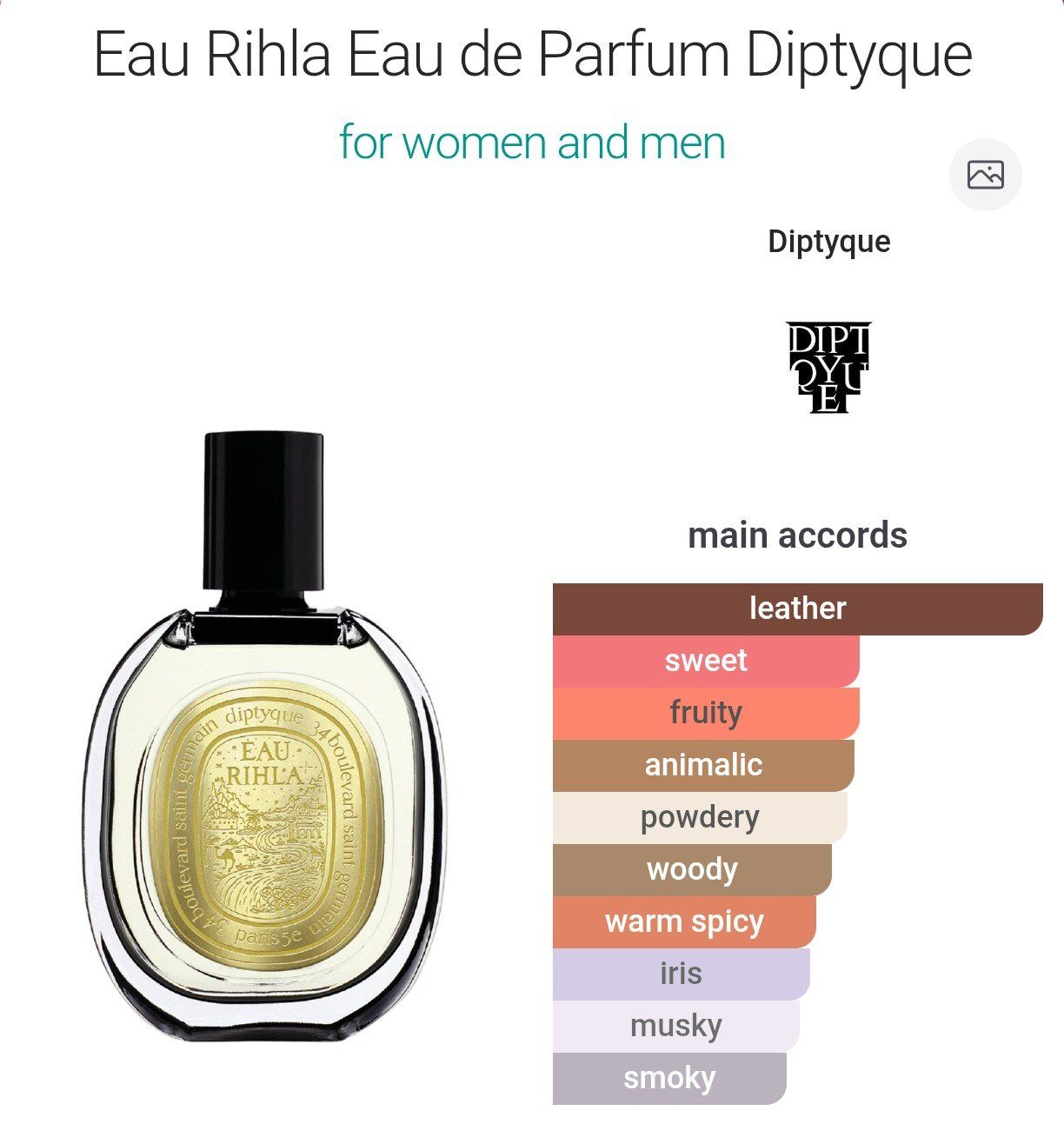 Diptyque Profumi & Eau de Toilette: 2ml DIPTYQUE Eau Rihla Niche Decant – Nuovo (secondo la descrizione) da Steinhausen venduto da nwe_t8nj 3