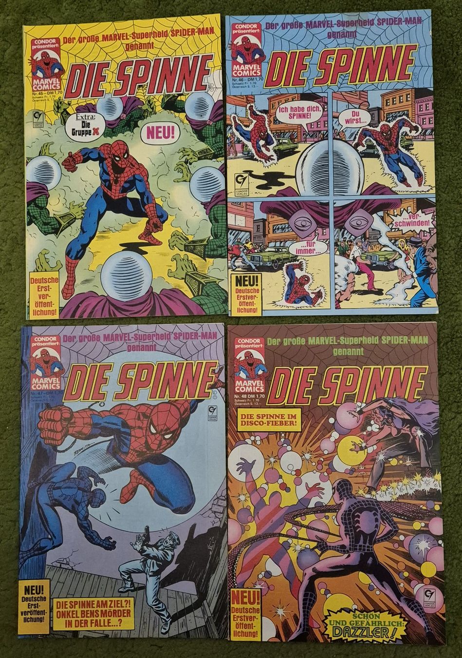 Fumetti: Die Spinne / Marvel Comics / Condor Verlag / 17 Hefte – Usato da Chur venduto da Schaf_60 4