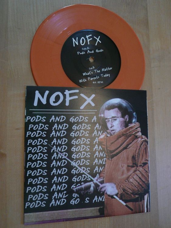 NOFX Pods And Gods 7" ORANGE VINYL Kaufen auf Ricardo
