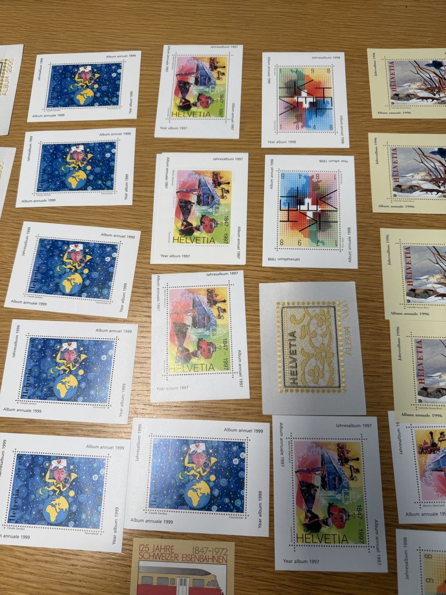 Tous les timbres: 26 Vignetten Schweiz – D'occasion à Murgenthal par Tina_4055 1