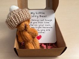 Kleiner Glücksbringer, Sorgenbärchen, "My little worry Bear"