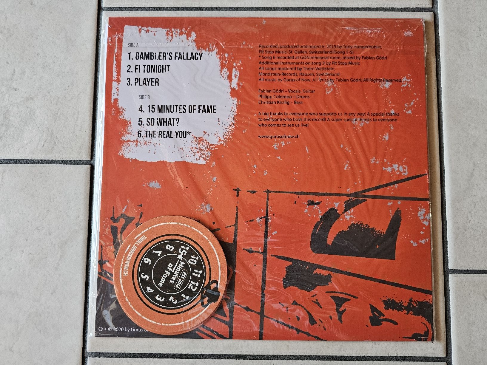 Dischi in vinile: Gurus Of Now  -  Thrillomatic  /  LP  /  Fabrikneu – Nuovo e nell'imballaggio originale da Schneisingen venduto da backstore24 1