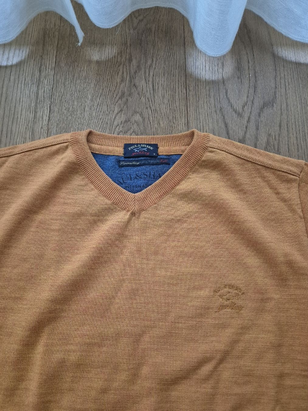 Paul & Shark Maglioni & Felpe: Paul & Shark Pullover orange 100% Schurwolle – Usato da Kollbrunn venduto da guernsey11 1