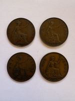 One Penny Münzen 1907-1945
