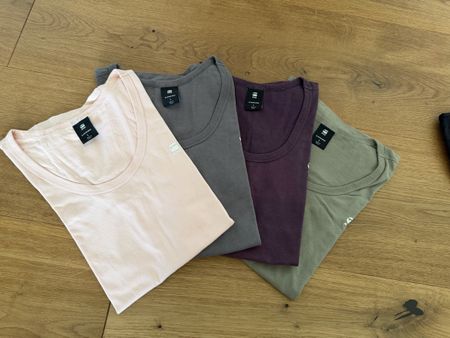 G-Star Raw T-Shirts Set 4 Stück Grösse L Baumwolle