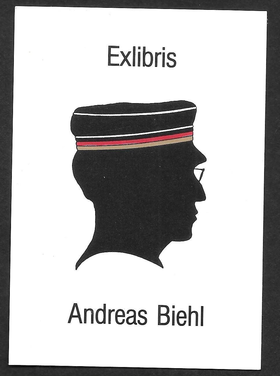 Cartoline postali: Studentenkarte Exlibris Andreas Biehl – Nuovo (secondo la descrizione) da Olten venduto da clotaldi