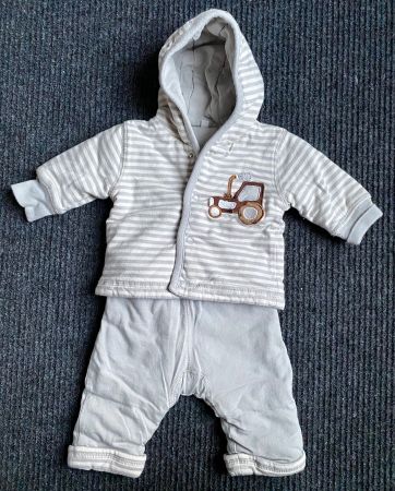 Gr 56 gefütterter 2-Teiler Jacke & Hosen