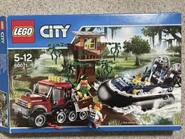 LEGO City 60071: Verbrecherjagd im Luftkissenboot, komplett