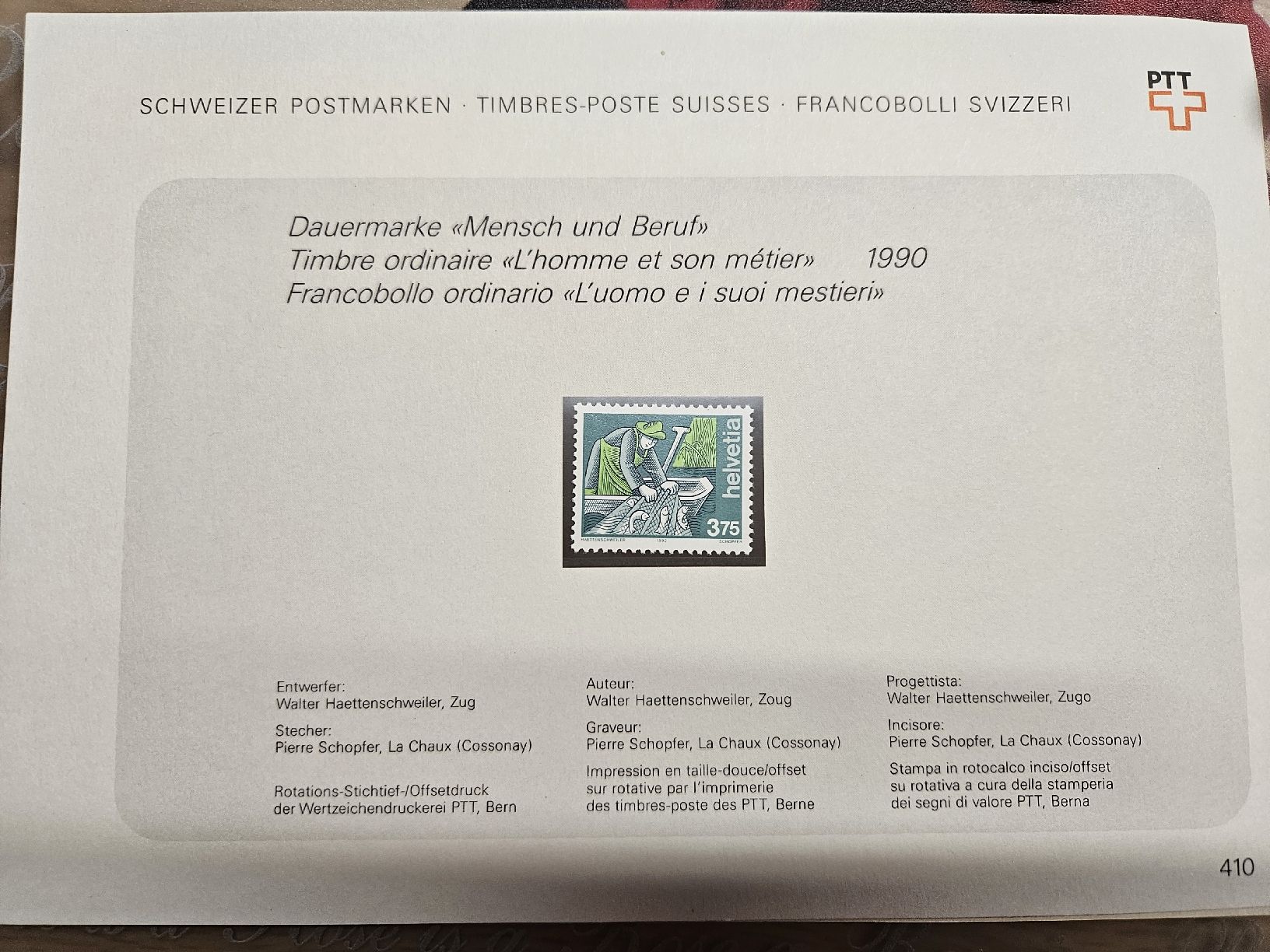 Tous les timbres: Schweizer Postmarken – Neuf avec emballage d'origine à Chur par Kohla1980