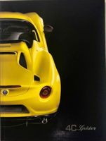 Original Alfa Romeo 4C Spider Buch
