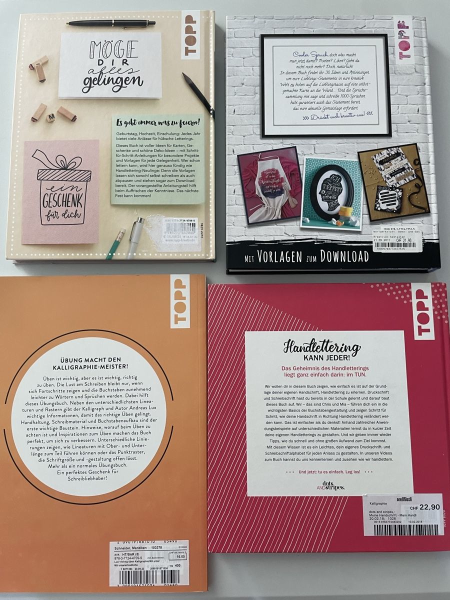 Libri: Kalligrafie und Schreibideen – Usato da Menziken venduto da FS-Creativity 1