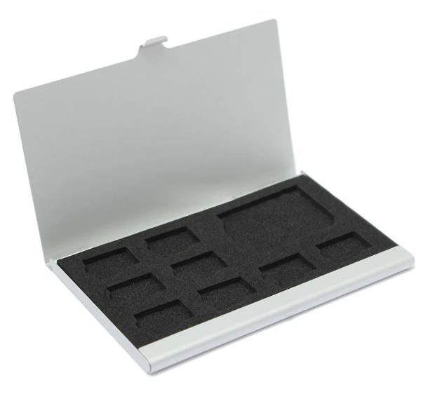 Schede di memoria: Boîtier de rangement MicroSD / SD Cartes – Nuovo e nell'imballaggio originale da Yverdon-les-Bains venduto da rogi80 5