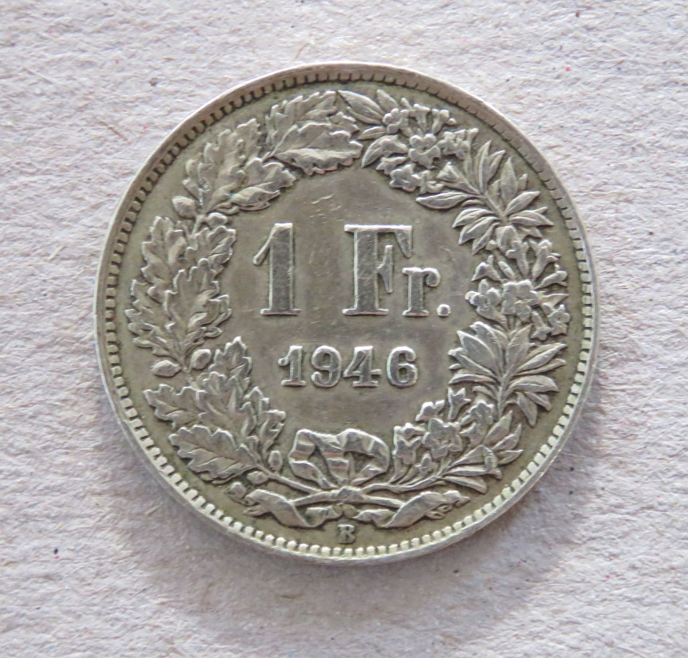 Toutes les monnaies: 1.- Fr.  1946 – D'occasion à Kreuzlingen par Koi4