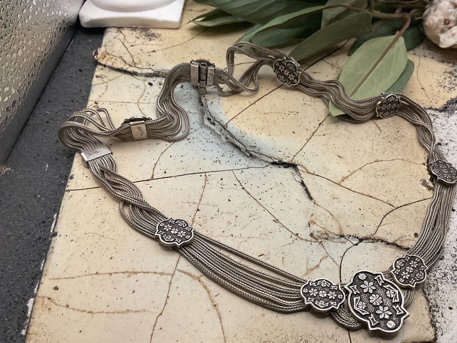 Catenine: Antikes Collier, wunderschöne Verarbeitung – Usato da Luzern venduto da S.Kern01