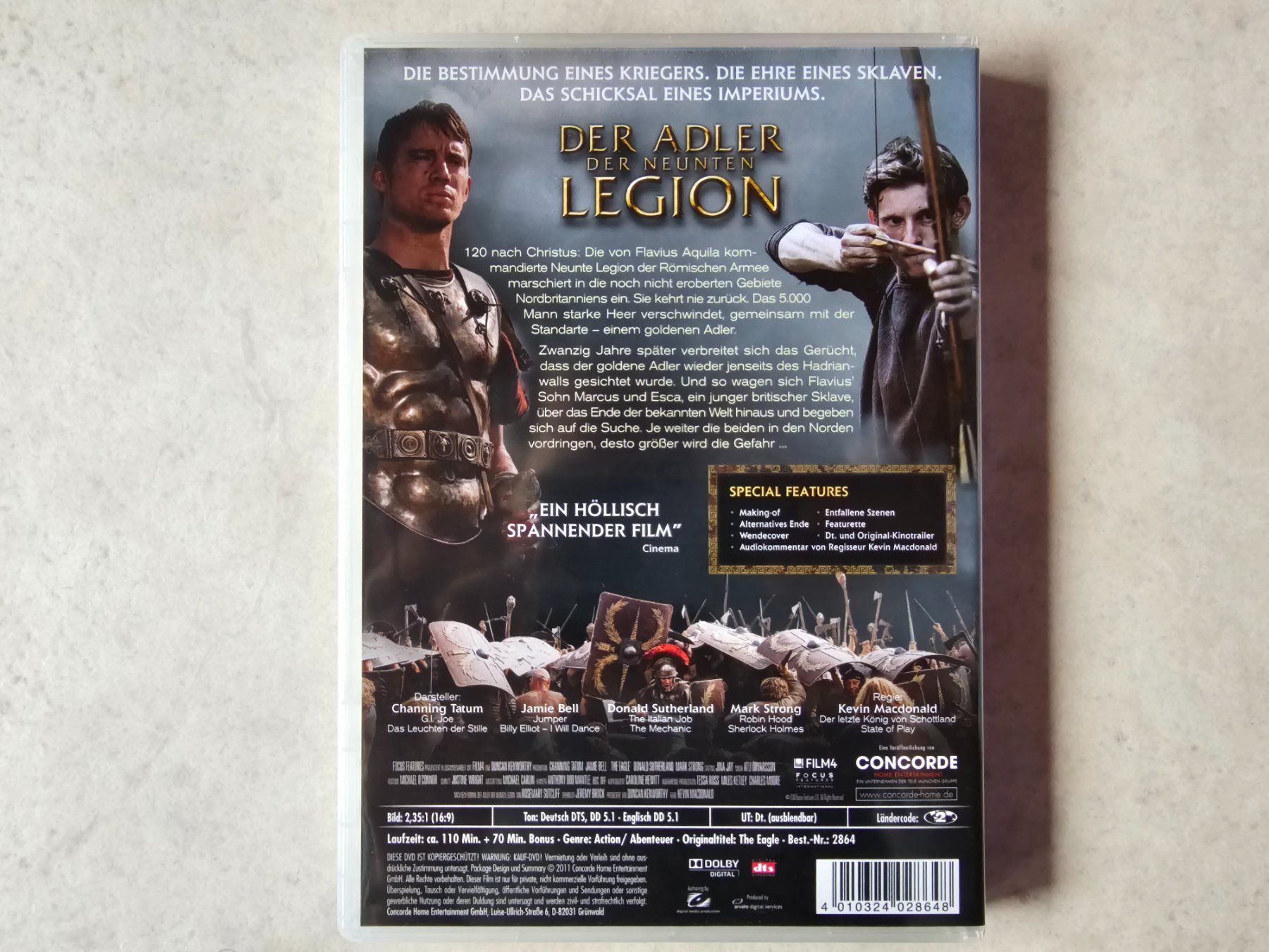 Alle DVDs: Der Adler der neunten Legion – Gebraucht aus Schneisingen von backstore24 1