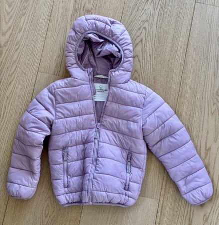 Daunenjacke / Steppjacke Migros Kids & Co lila Gr. 122/128