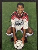 Signierte Karte Ratinho FC Aarau 1991 Rarität Fussball