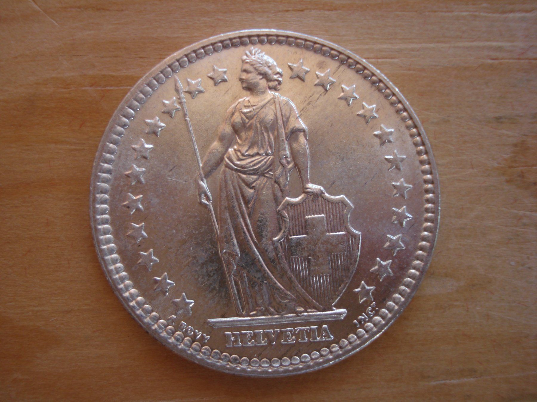 Alle Münzen: (C1) 2 Franken 1959 STGL – Gebraucht aus Erlach von Net-Coins 1