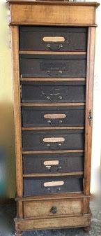 Cassettiere: ANTICO SETTIMANALE- FINE '800(da restaurare) – Usato da PARADISO venduto da pin_vlj8