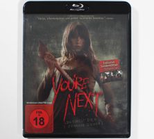 Blu-Ray -  YOU'RE NEXT -  HORROR FILM FSK18 mit 4 Postkarten