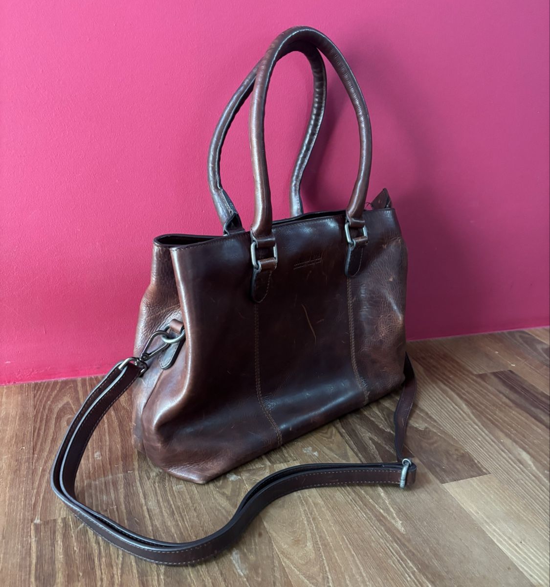 Borse da donna: Ledertasche Leonhard Heyden – Usato da Langenthal venduto da longway 3