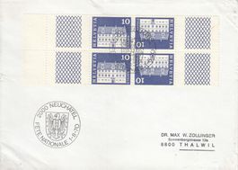 1970 K51 Kehrdruck 2000 Neuchâtel Viererblock