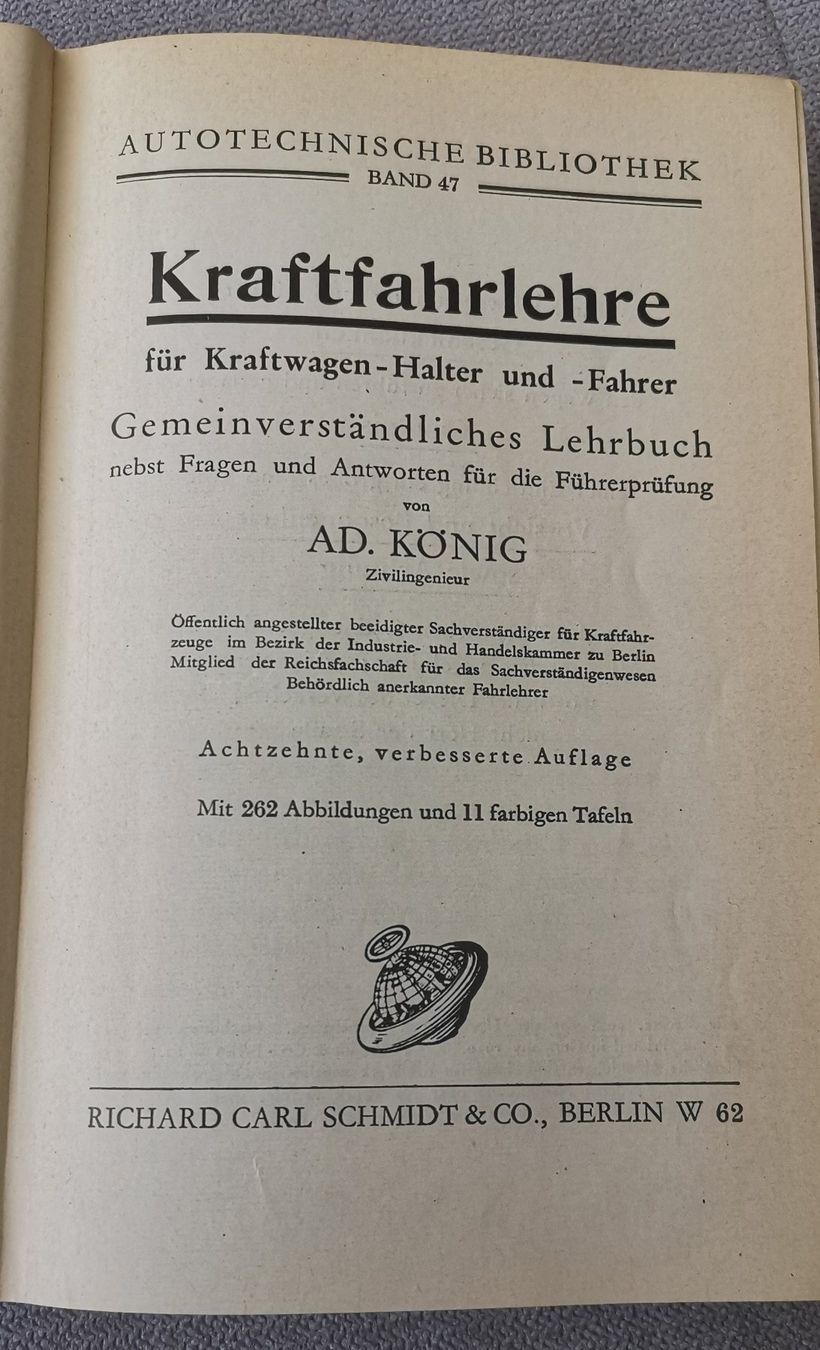 Libri: König - Kraftfahrlehre – Usato da Genève venduto da Somethingwicked 4