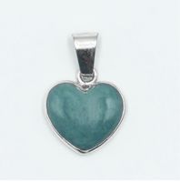 Herz Anhänger aus Jade
