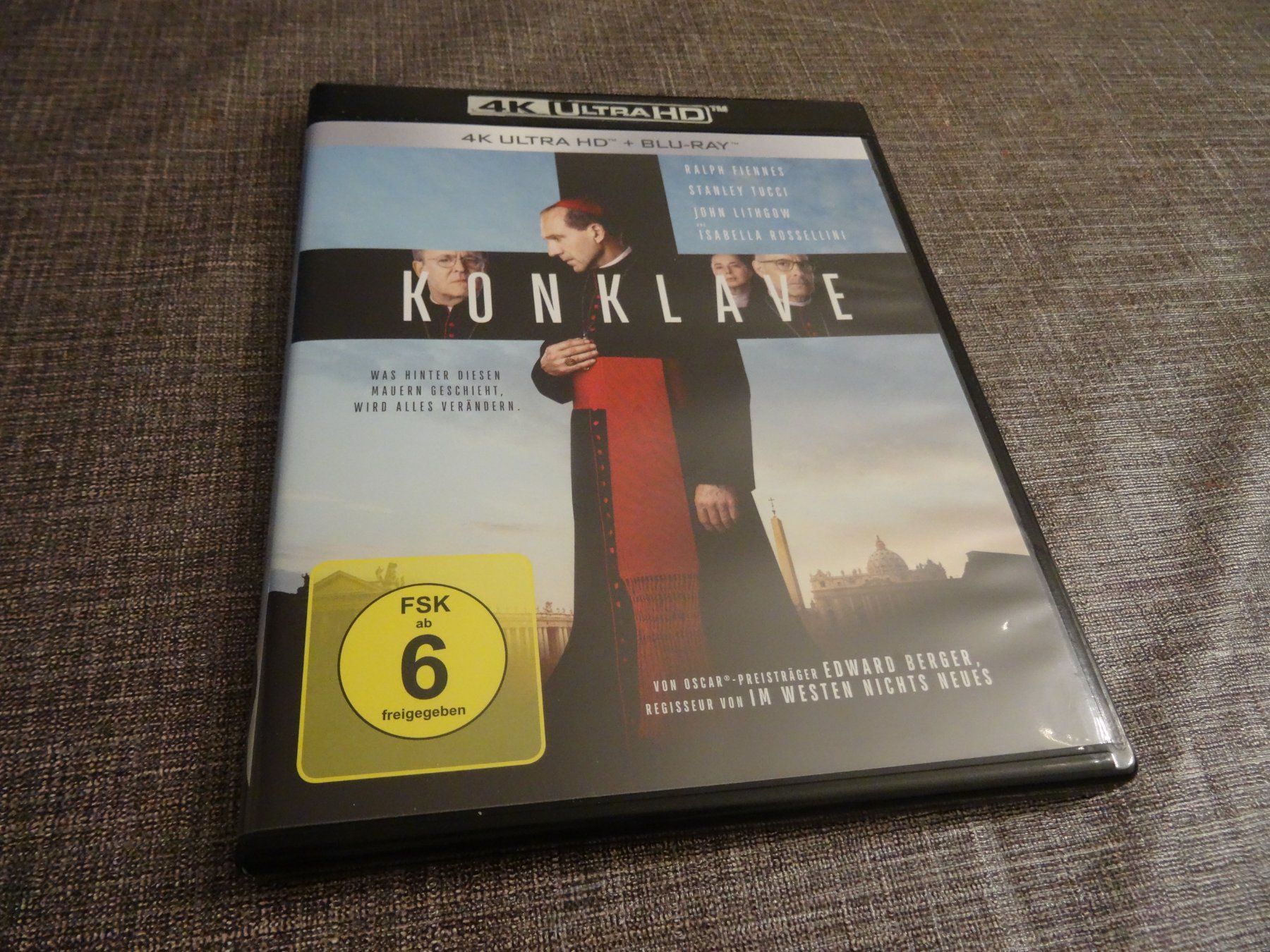 Tutti i DVDs: Konklave 4K Ultra HD Blu-ray – Usato da Olten venduto da Disc-Verkauf