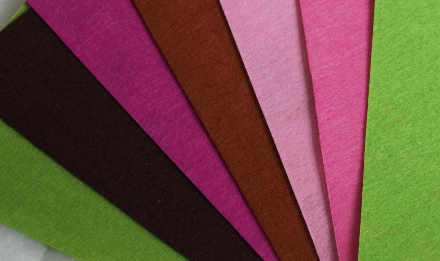 Kit bricolage: BASTELFILZ-SET, 7 Farben 30x30 cm Set 22 – Nuovo (secondo la descrizione) da Langenthal venduto da flowersNbirds 2