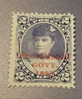 Hawaii 1893 Aufdruck alte briefmarke
