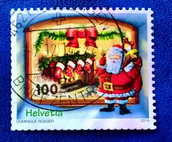 Nr.Nr.1527 Sondermarken Weihnachtsmann GESTEMPELT 2014   