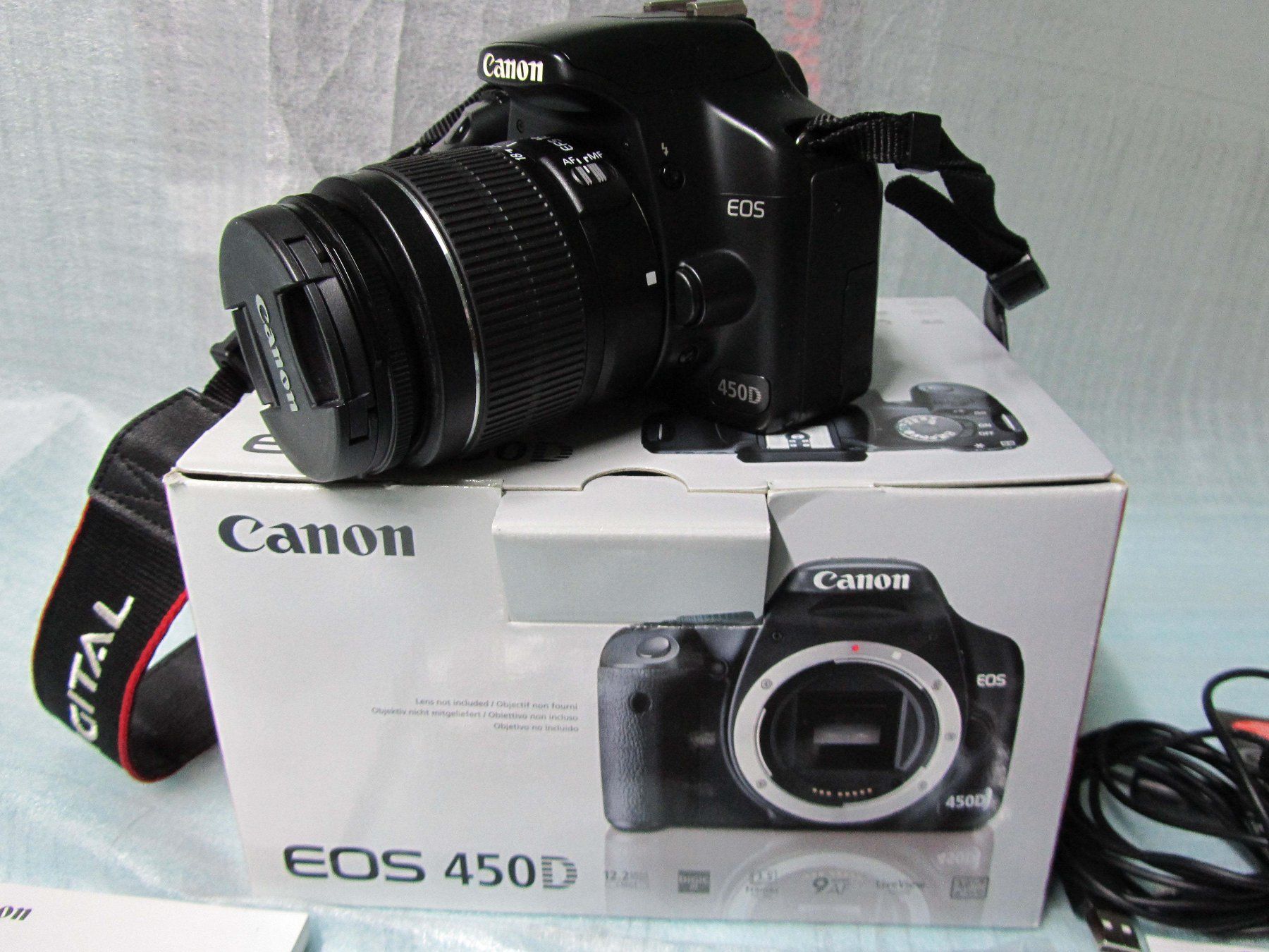 Canon Fotocamera: Canon EOS 450D Spiegelreflexkamera – Usato da moosseedorf venduto da RTN10 2