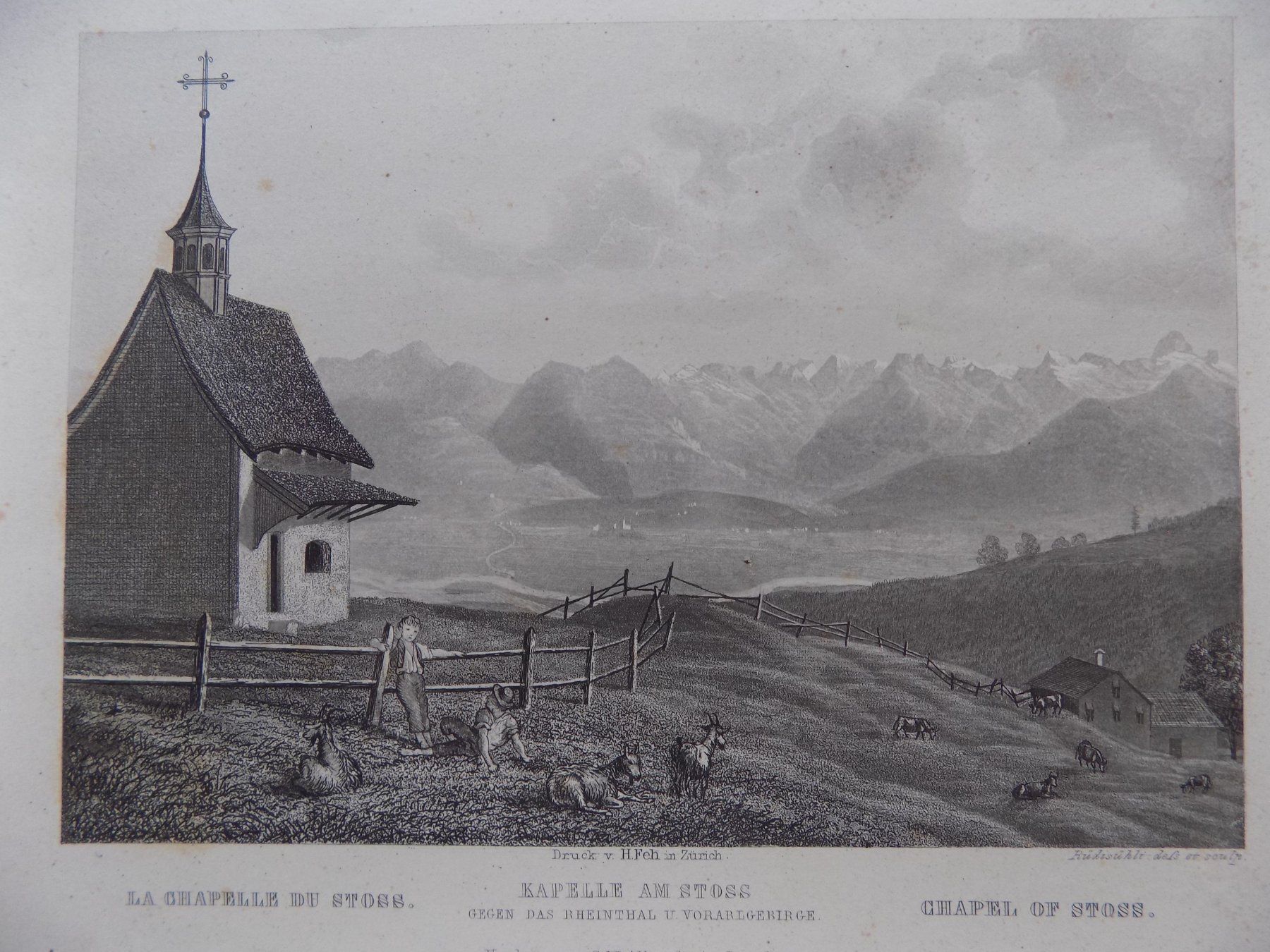 Gravures: Kapelle am Stoss – D'occasion à Risch par Rischli15 2