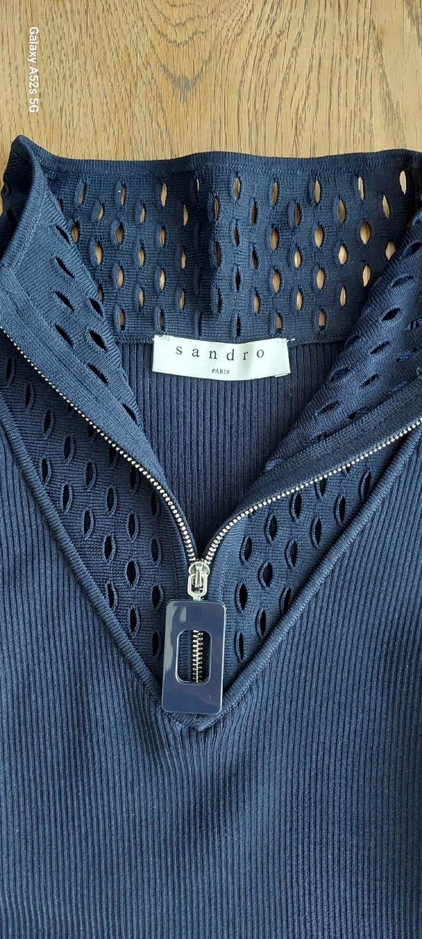 Sandro Maglioni & Felpe: Sandro Strickpullover, Grösse 44, Marineblau, Top Zustand! – Usato da Bern venduto da davidepi 1