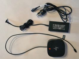 HP USB-C/A 120W G2 Dock Thunderbolt Comme neuve / Wie Neu