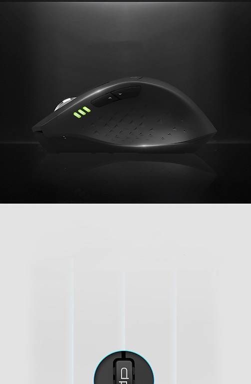 Maus: Rapoo MT550 - Wireless Bluetooth Mouse – Neu und originalverpackt aus Laufen von Looc_ 1