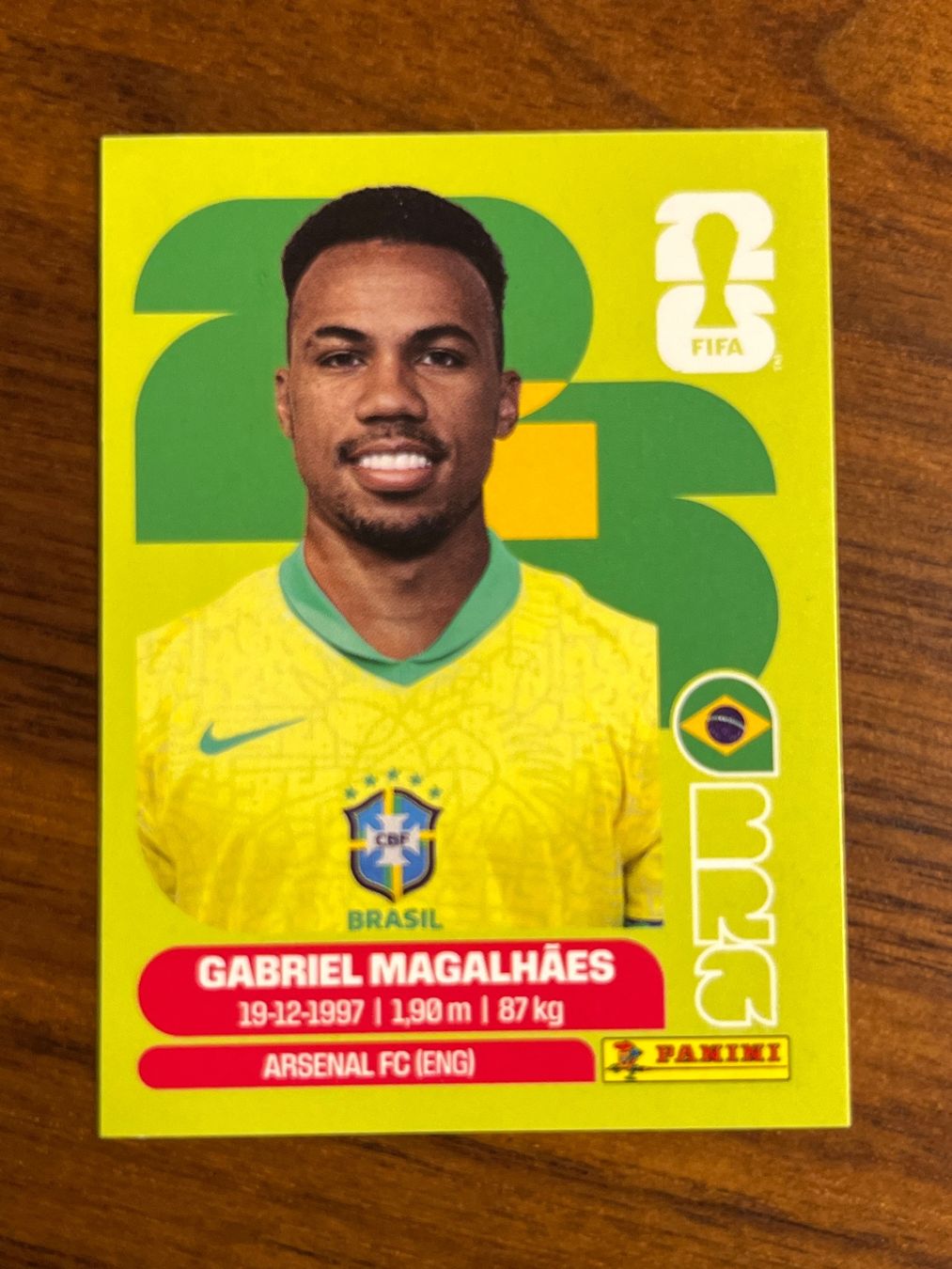 Panini Cartes à collectionner: BRA 6 Panini WM26 – Neuf (Voir description) à Au ZH par blurayundvideospiele