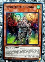 Yu-Gi-Oh Hexwerkerin Genni IGAS-DE021 1.Auflage Super Rare