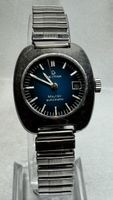 Vintage Certina Mayfair blaues Zifferblatt