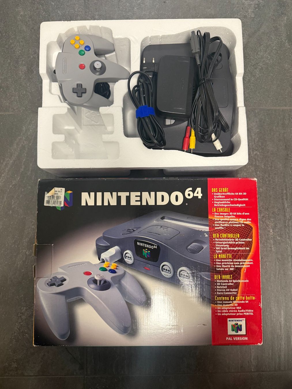 Nintendo Console: Console Nintendo 64 en boîte – Usato da Pont-de-la-Morge venduto da Darfal 1