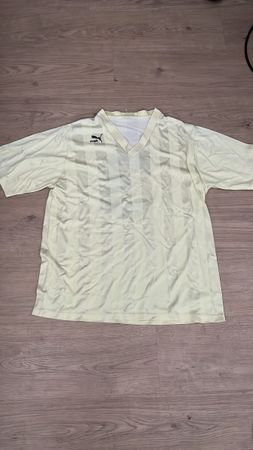 Puma Fussballtrikot hellgelb Grösse L 
