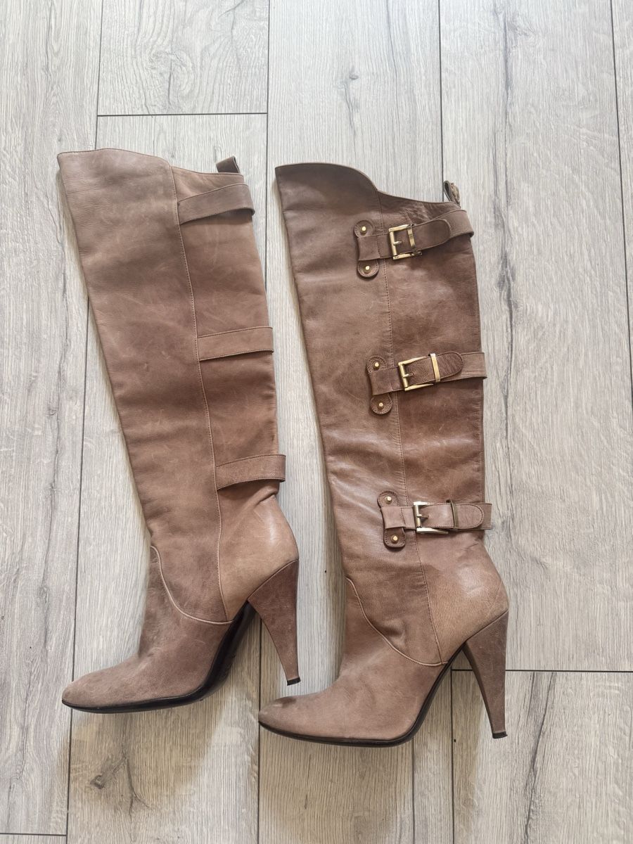 Versace Scarpe da donna: Versace Jeans Couture Overknee Stiefel  – Usato da Bühl BE venduto da anna-ouki 3