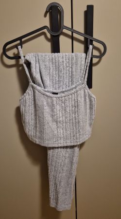 Trainer Set, Loungewear, Zweiteiler, Grau, Damen, Grösse S