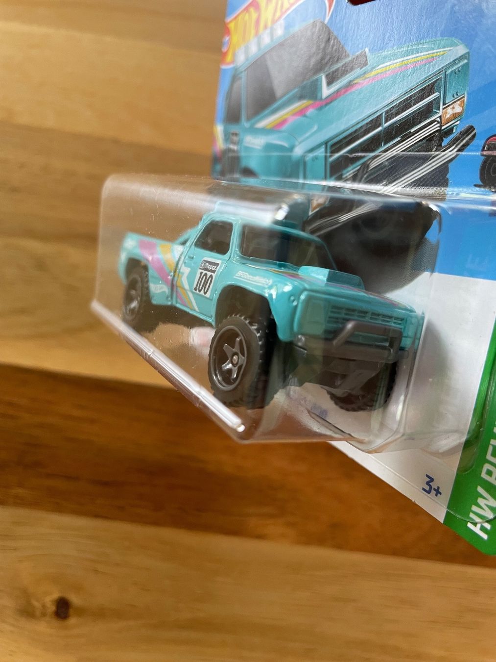 Hot Wheels Modellini d'auto: Hotwheels 87 dodge d100 türkis – Nuovo e nell'imballaggio originale da Sutz venduto da mtechcab 1