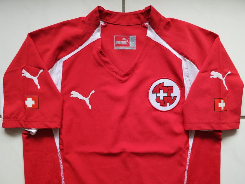 PUMA Fussball Trikot Nati Schweiz Suisse Svizzera SFV